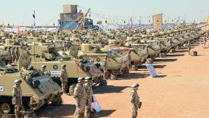 السعودية تجري مناورة رعد الشمال العسكرية بمشاركة 21 دولة