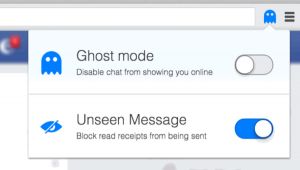 "Ghost for Chat" لإخفاء آخر ظهور لك على ماسنجر