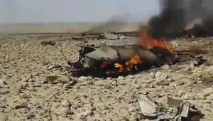 تحطم طائرة حربية سورية بعد إقلاعها من مطار حماة