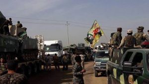 صواريخ وصرخات طائفية للحشد مع بدء معركة الموصل