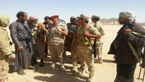 الجيش الوطني يحرر مواقع في البقع ويصادر أسلحة للمليشيا