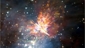 العلماء يلتقطون صورا "مبهرة وعنيفة" لتصادم النجوم