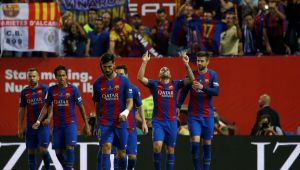 برشلونة يحرز كأس الملك للمرة الثالثة تواليا