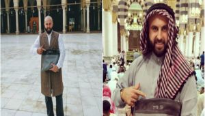 المدون الإسرائيلي الذي أثار ضجة لزيارته الحرم النبوي.. ظهر بدولة عربية أخرى وصور نفسه مبتسماً في أحد مساجدها