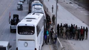 مقاتلو المعارضة السورية ينسحبون من عدة مدن بالغوطة الشرقية