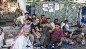 معرض مصور للصحفي الأمريكي الراحل "سومرز" يسلط الضوء على حياته في اليمن