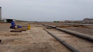 مصافي عدن تبدأ العمل في الأنابيب البديلة إلى محطتي الحسوة والمنصورة