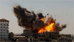 التحالف يعلن استهدافه خمسة مواقع عسكرية للحوثيين في صنعاء