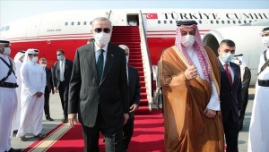 الرئيس أردوغان يصل العاصمة القطرية في زيارة رسمية