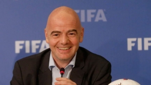 إنفانتينو : سعداء بما أنجزته قطر في تجهيزات مونديال 2022