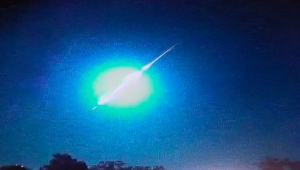 انفجار نيزك فوق سماء البرازيل فور دخوله الغلاف الجوي