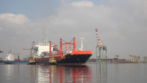 خط ملاحي دنماركي في ميناء عدن