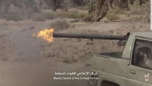 القوات الحكومية تشن قصفاً مدفعياً على الحوثيين غربي مأرب