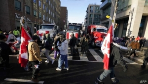 وضع "خارج عن السيطرة".. إعلان حالة الطوارئ في العاصمة الكندية بسبب الاحتجاجات