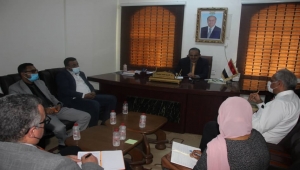 بحيبح يبحث مع مسؤول بالصحة العالمية دعم برامج الصحة النفسية لاستمرارية خدماتها في اليمن