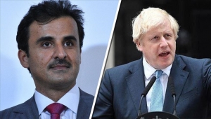 أمير قطر يبحث مع رئيس وزراء بريطانيا المستجدات الإقليمية