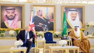 ابن سلمان يلتقي رئيس الوزراء البريطاني في الرياض