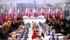 أردوغان وأمير قطر يترأسان اجتماع اللجنة الاستراتيجية العليا