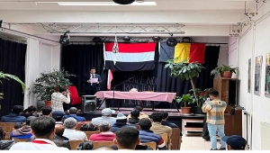 الجالية اليمنية في بلجيكا تحتفل بذكرى ثورتي 26 سبتمبر و14 اكتوبر