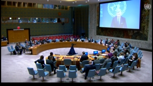 غروندبرغ في مجلس الأمن يحذر من خطر العودة للحرب ويرحب بالإتفاق الأخير بين الحكومة والحوثيين