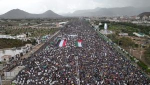 تظاهرات يمنية حاشدة تضامنا مع غزة وتنديدا بالفيتو الأمريكي في مجلس الأمن