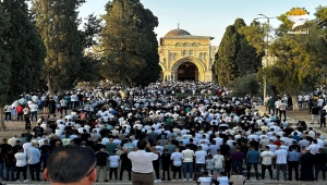 40 ألف مصل يؤدون صلاة عيد الأضحى في الأقصى
