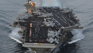 تم اغراقنا مرتين أو ثلاث.. قبطان حاملة "ايزنهاور" الأمريكية يسخر من ادعاءات الحوثي بقصف سفينته (ترجمة خاصة)