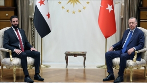 الرئيس الشرع يصل أنقرة ويتلقي اردوغان