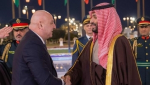 الرياض.. مباحثات رسمية بين ولي العهد السعودي ورئيس لبنان