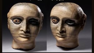 رأس تمثال من آثار اليمن القديم يباع في مزاد "بلاكاس" بفرنسا آواخر أكتوبر الجاري