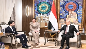 العليمي: إحلال الاستقرار في اليمن يمر عبر استعادة مؤسسات الدولة