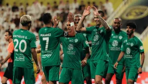 الأهلي يحقق فوزا متأخرا على التعاون في الدوري السعودي