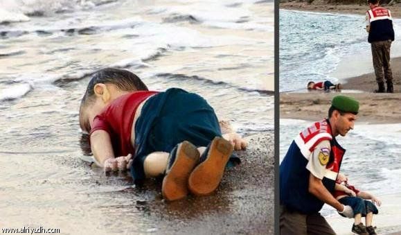 ألماني يحتفل بحادثة غرق الطفل السوري على فيسبوك