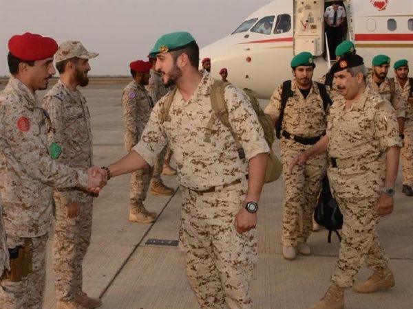 وصول دفعة جديدة من القوات البحرينية إلى اليمن