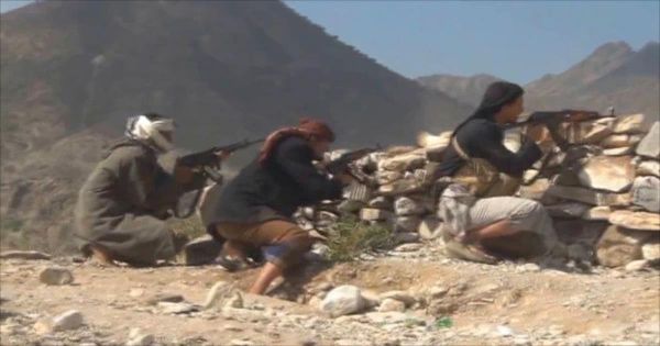مقتل أحد مسلحي مليشيات الحوثي والمخلوع بنقيل الخشبة شرق مدينة إب