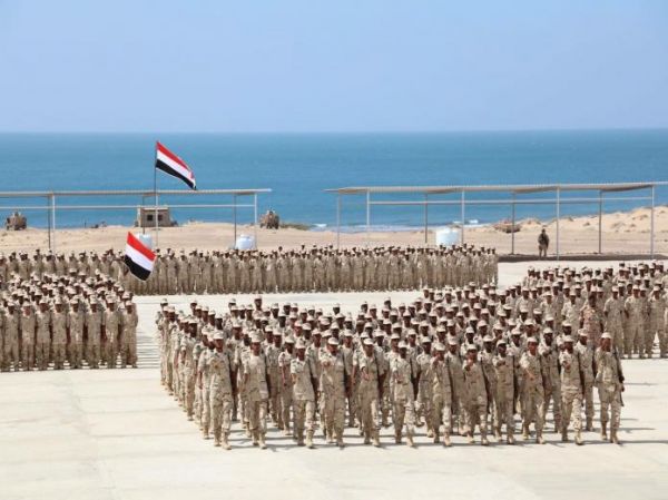 تخرج دفعات جديدة من الجيش الوطني وبحاح يقول إنها ستكون نواة المؤسسة العسكرية الوطنية