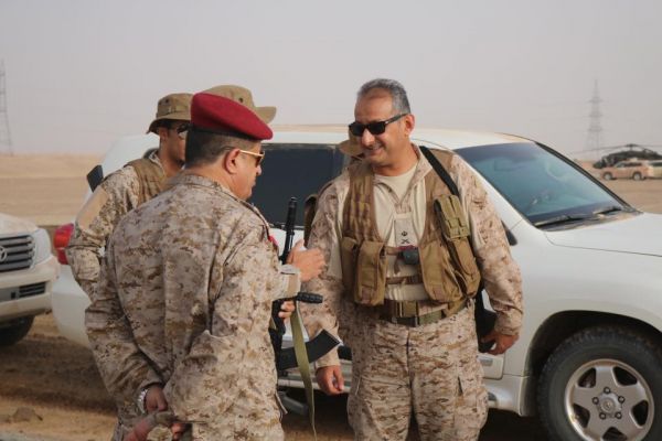 نائب قائد القوات البرية السعودية يصل محافظة مأرب