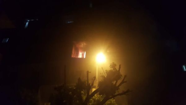اندلاع حريق في شقة الطالبة اليمنية التي قتلت أمس بالقاهرة (صور)