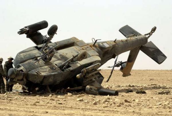 السعودية تعلن سقوط  طائرة أباتشي في مأرب ومقتل اثنين طيارين سعوديين