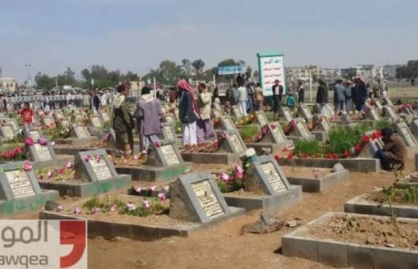 ذمار : وصول عشرات الجثث لعناصر من الحوثيين من جبهات القتال في نهم