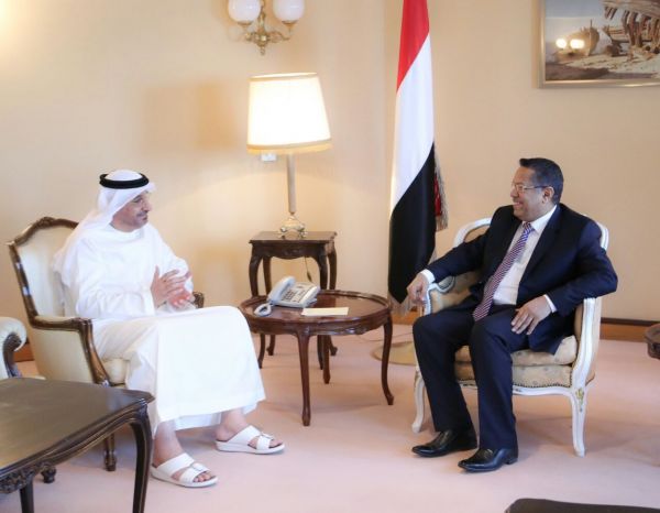 رئيس الوزراء يشيد بالدور الإماراتي الداعم للشرعية في اليمن