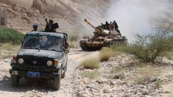 نهم : الخط الرئيسي بين صنعاء ومأرب تحت السيطرة النارية للجيش الوطني
