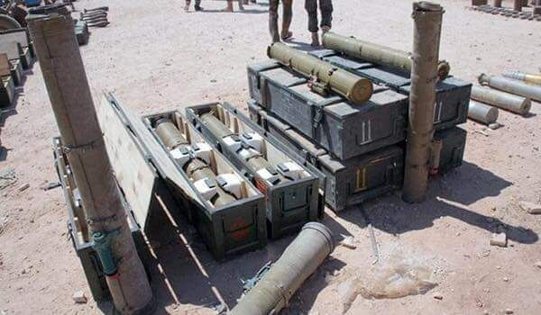 ضبط شاحنة في مارب تحمل صواريخ كانت متوجهة إلى صنعاء قادمة من عمان