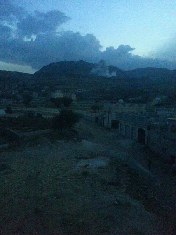 طيران التحالف يقصف موقعا للمليشيا الانقلابية جنوب العاصمة صنعاء