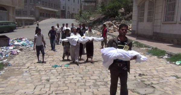 تعز :مجزرة جديدة لمليشيا الحوثي بحق المدنيين وسقوط ضحايا من الأطفال