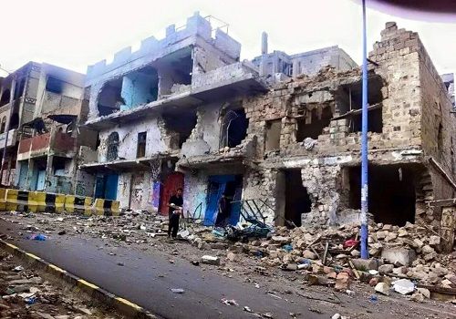 لجنة تحقيق: مليشيات الحوثي تدمر 159 منزل ومنشأة في الجحملية بتعز