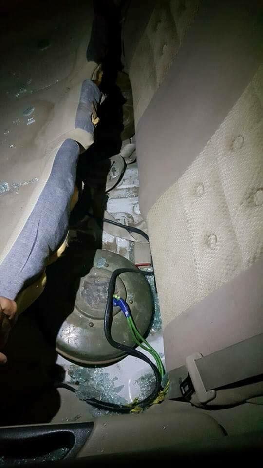 تفكيك سيارة مفخخة بمدينة المعلا بعدن (صور)