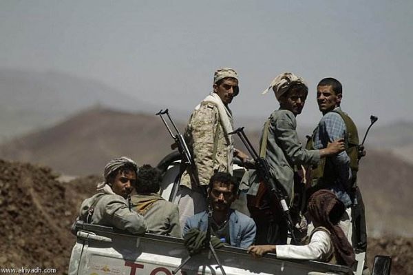 الضالع : مليشيا الحوثي والمخلوع صالح تشن قصفا عنيفا على قرى مريس