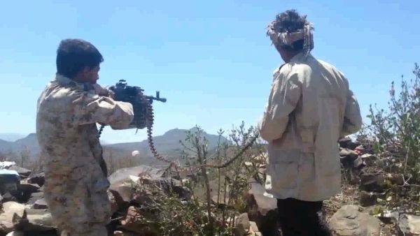 الضالع : مقتل وجرح 10 من مليشيا الحوثي في صد هجوم عنيف بجبهة حمك