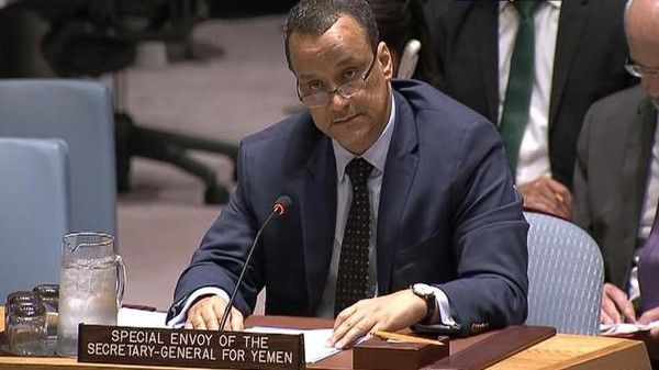 المبعوث الأممي يطالب في إحاطته بمجلس الأمن بوقف الأعمال القتالية في اليمن